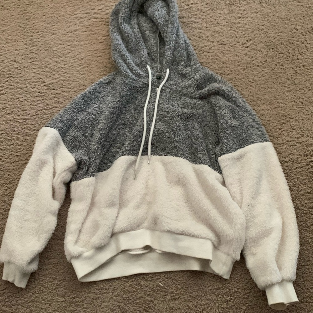 SHEIN soft quarter zip